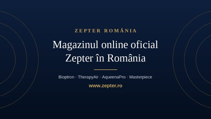 Zepter România: magazinul online oficial Zepter în România