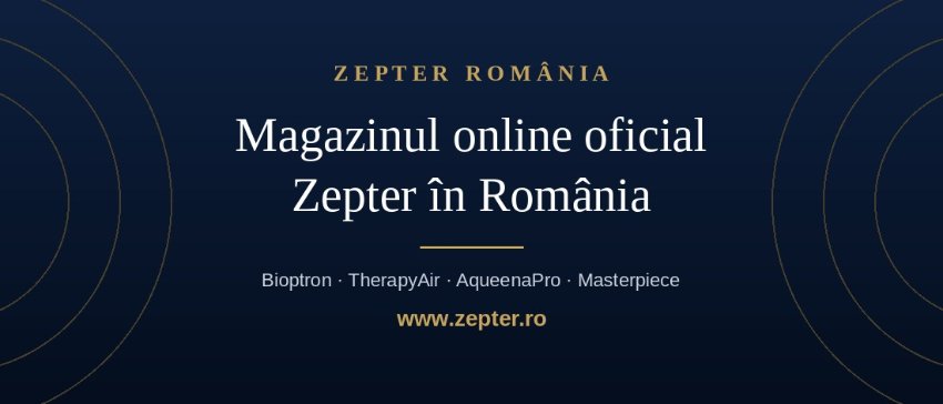 Zepter România: magazinul online oficial Zepter în România
