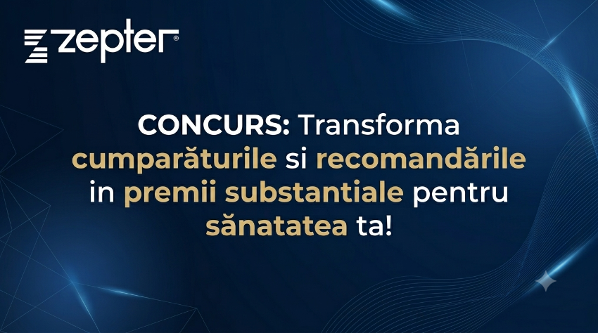  CONCURS: Transforma cumpărăturile și recomandările în premii substanțiale pentru sănătatea ta!