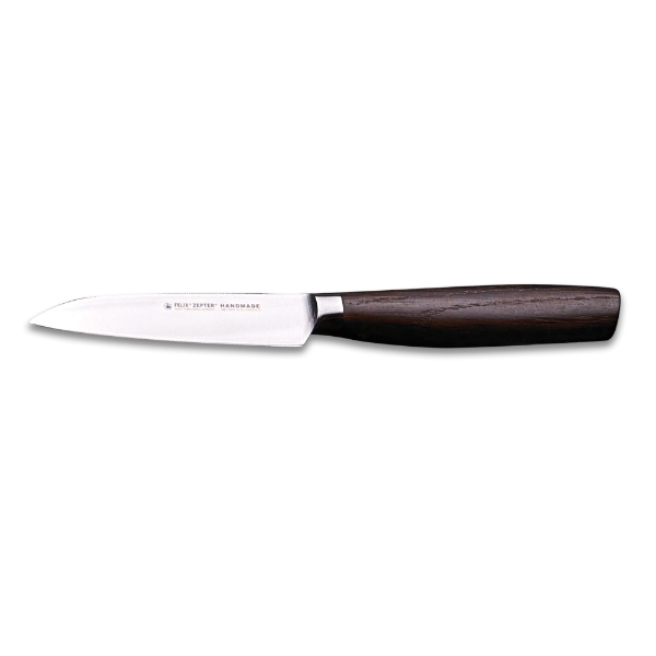 Cuțit de curățat Felix Solingen Smoked Oak, lamă 10 cm