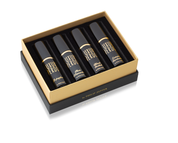 Set apă de parfum Zepter Luxury Overdose Discovery, 4 x 10 ml