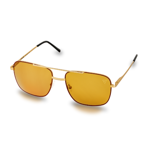 Ochelari de soare Zepter Hyperlight Eyewear Aviator, roșu